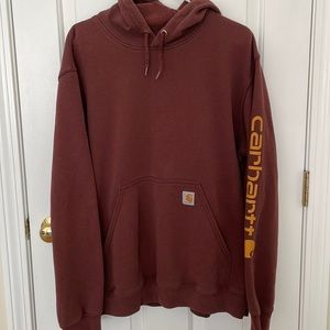 Carhartt Original Fit Maroon Sweatshirt L